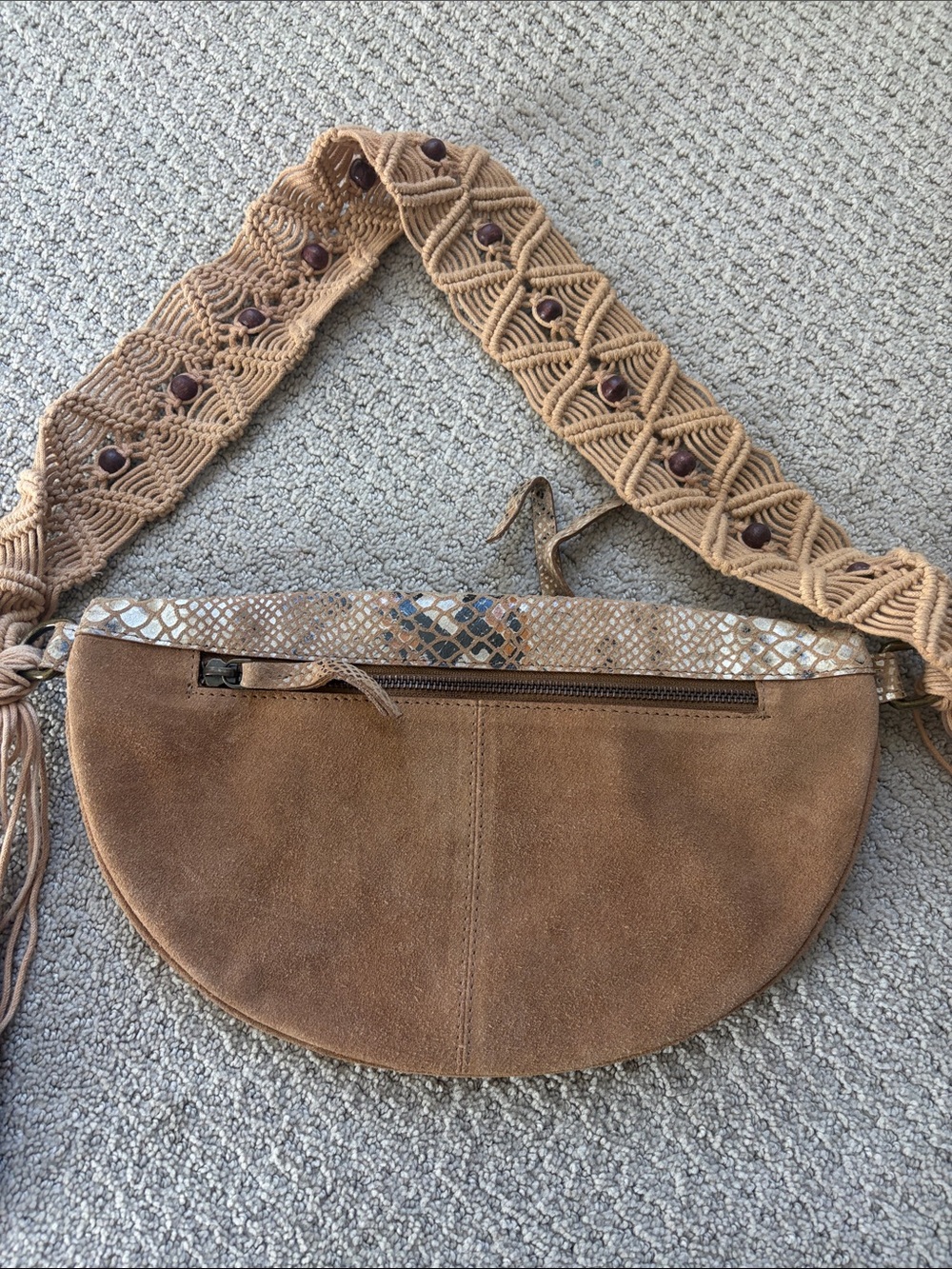 Free People Farrah Macrame Sling Bag - Picture 8 of 10